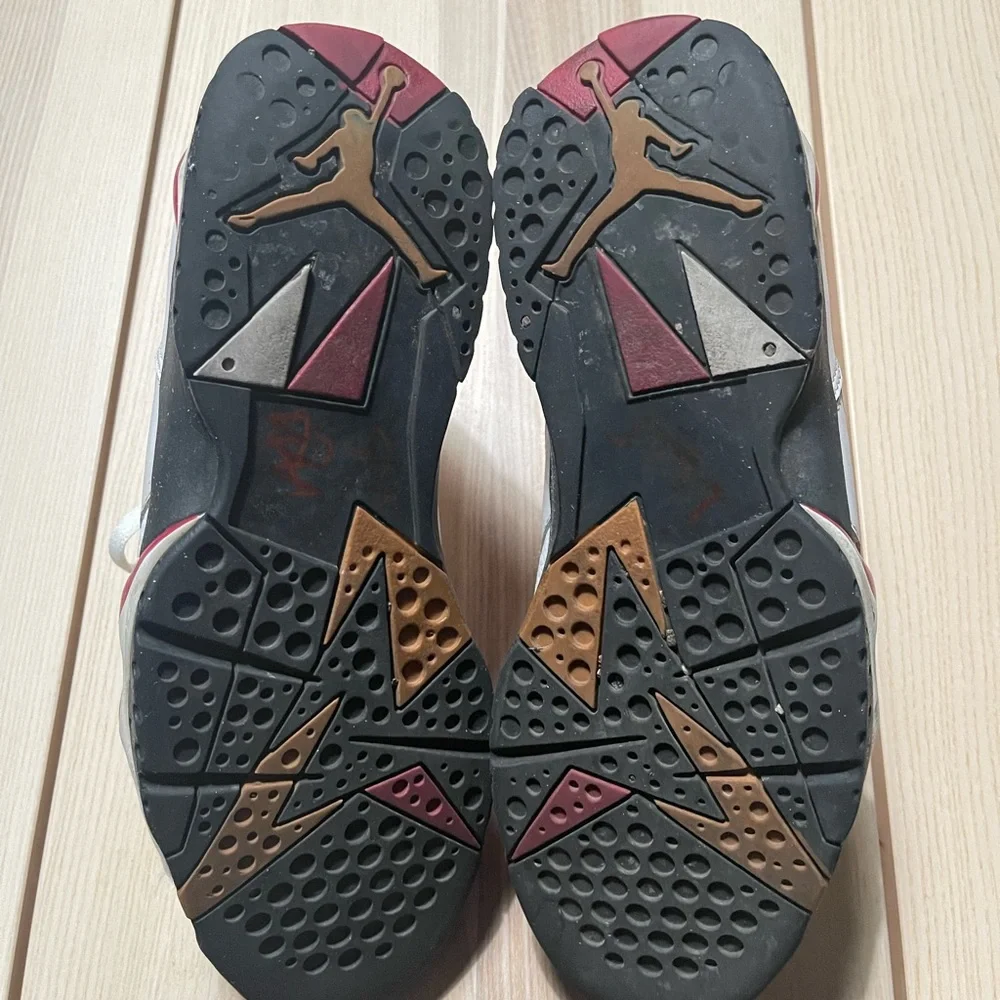 2011 Nike Air Jordan 7 Retro VII Cardinal 304755-104 Size 9.5‎